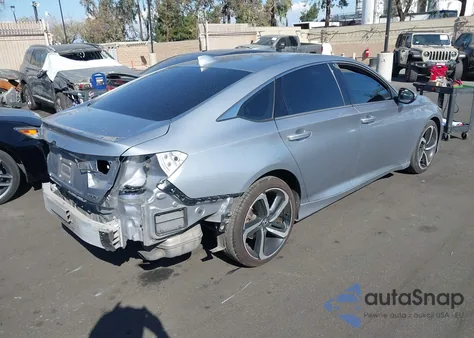 2019 Honda Accord Sport from USA, damaged, VIN 1HGCV1F3XKA095137